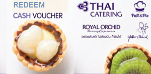 THAI Catering Voucher Redemption